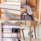 Telescopic Microfiber Duster | Extended Reach | Bendable Head | Washable | DustReach