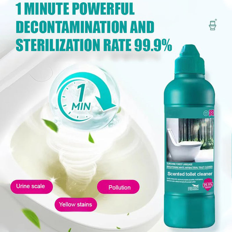 Scented Toilet Cleaning Gel | Sticky Gel Formula | Accurate Nozzle | ForestFresh