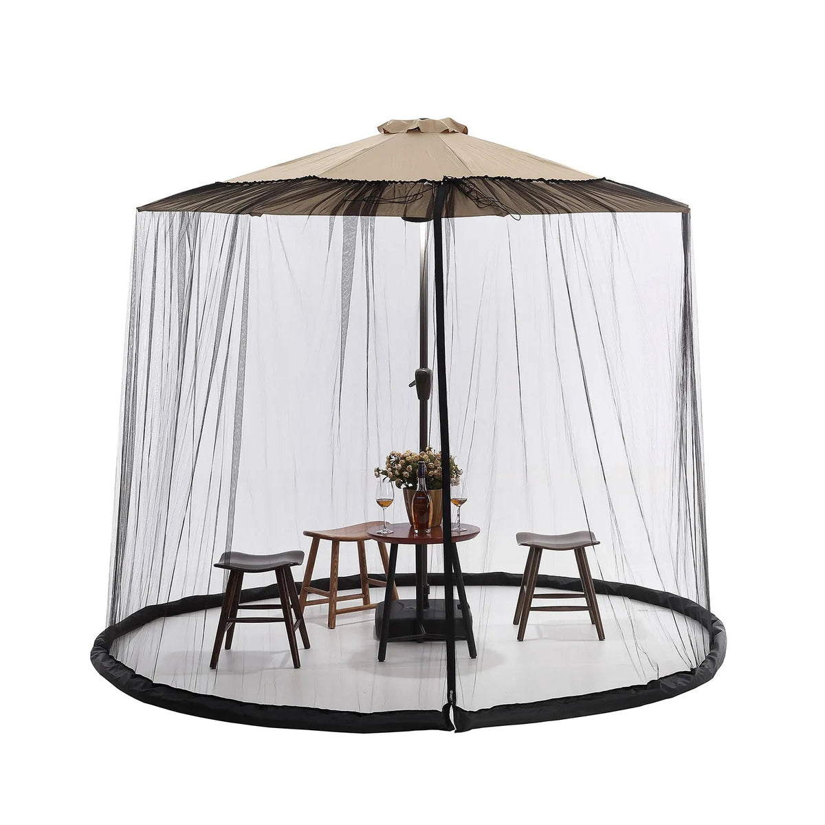 Fine Mesh Net Keeps Mosquitoes Out | Up to 240 cm | Sleek Design | Meshield