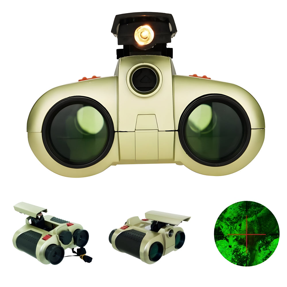 Binoculars | Night Vision Binoculars for Kids | 4x30 Magnification | Waterproof and Durable | NightRanger