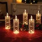 Lumiara™ Crystal Candle Pillars — Safe, Stunning Glow That Transforms Your Space Instantly