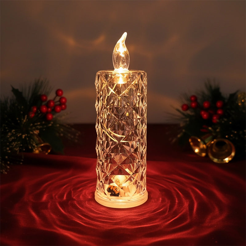 Lumiara™ Crystal Candle Pillars — Safe, Stunning Glow That Transforms Your Space Instantly