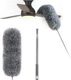 Telescopic Microfiber Duster | Extended Reach | Bendable Head | Washable | DustReach