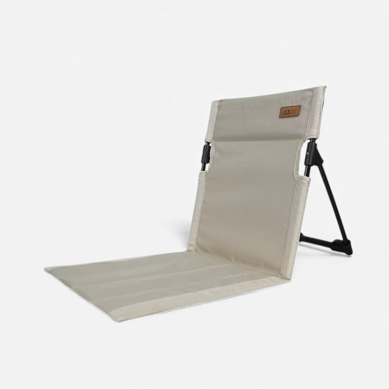 Folding Floor Chair with Backrest | Oxford Fabric | Aluminum Frame | Foldrest