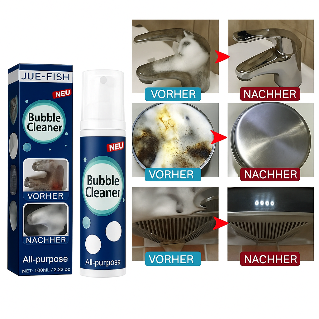 Kitchen Foam Cleaner | Adherent Degreasing Foam | 100 ml | No Scrubbing