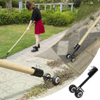 Paving Joint Weeder Head | Double-Wheel Guide & Narrow Iron Head | Fits Standard Handles