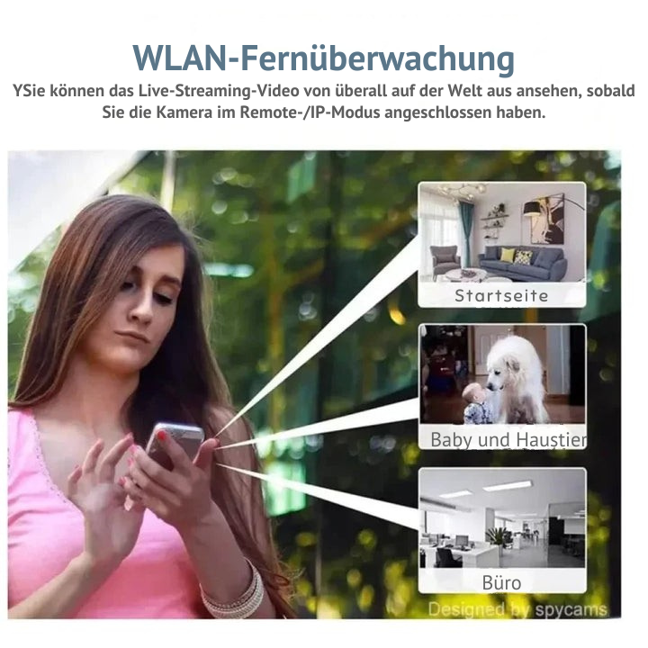 Wi-Fi Indoor Camera | Night Vision & Motion Detection | Full HD & App Access