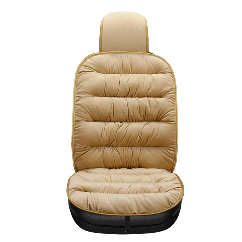 Car Seat Cover | Ultra Comfort Cushioned Plush | Universal Non-Slip Seat Protector | Luxurious Feel