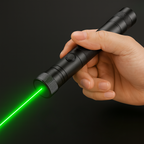 Laser Pointer Torch | Long-Range Adjustable Focus Beam | USB Rechargeable, Key Lock