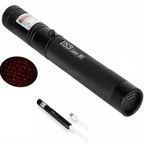 Laser Pointer Torch | Long-Range Adjustable Focus Beam | USB Rechargeable, Key Lock