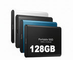 Portable SSD | 128GB High-Speed Storage | USB-C | Compact Design
