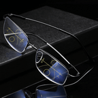 Progressive Glasses | Intelligent Zoom & Automatic Vision Adjustment | Blue Light Filter