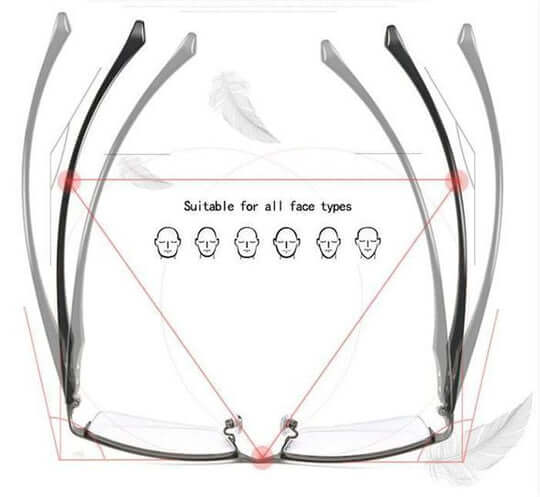 Progressive Glasses | Intelligent Zoom & Automatic Vision Adjustment | Blue Light Filter