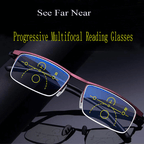 Reading Glasses | Progressive Multifocal Lenses | Anti-Glare UV Protection for Driving