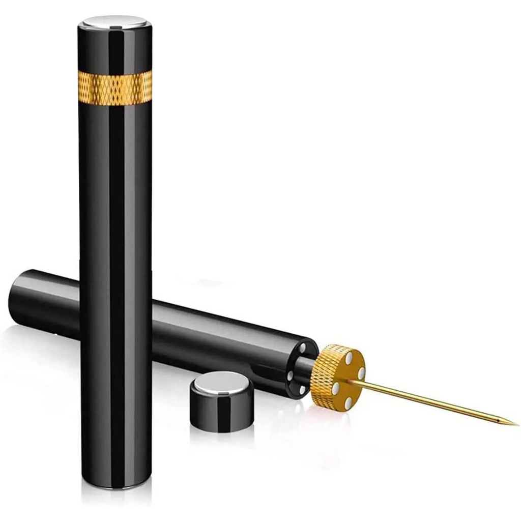 Wine Opener | Air Pressure Push-Button | Stainless Steel | Compact & Portable
