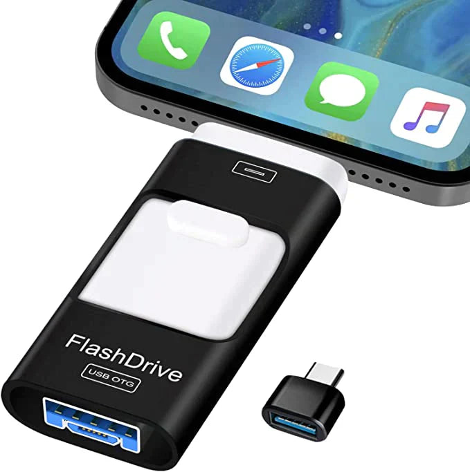 Flashdrive USB | Smartphone Storage with Multi-Connector | MemoryGo