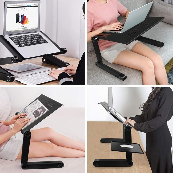 Laptop Stand Aluminum | Ventilated Shelf | Adjustable | Pivolt