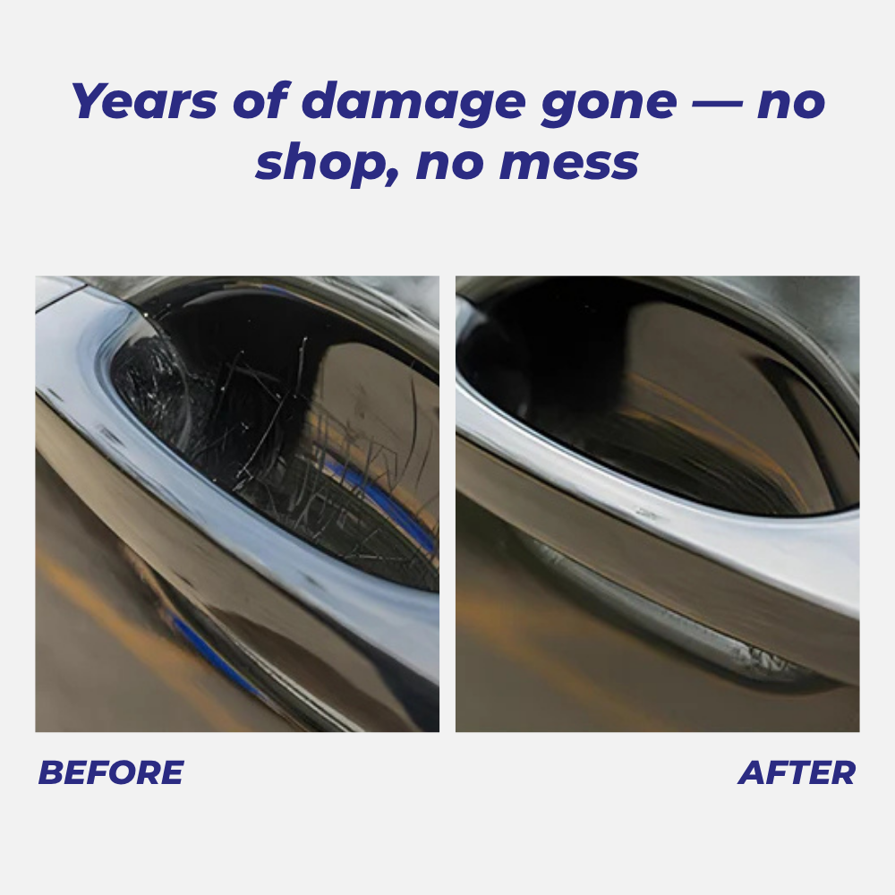 GleamRush™ — Erase Scratches Instantly and Drive Proud with Mirror Shine