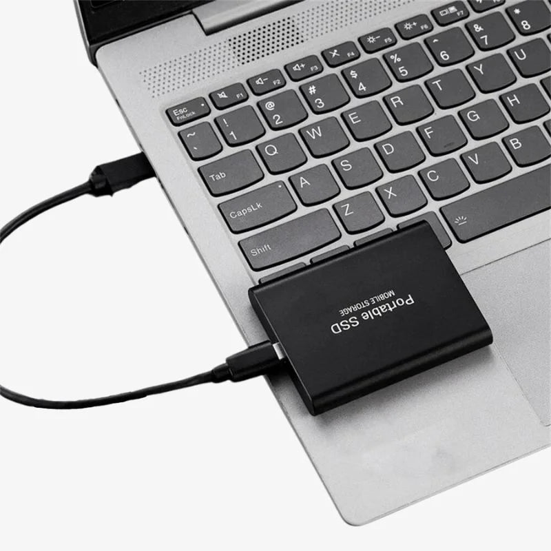 External SSD 128 GB | 20 MB/s Speed | Aluminum Shock-Resistant Waterproof | Driveon