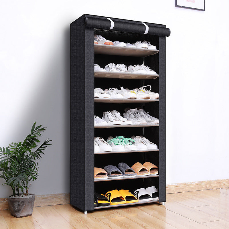 Freestanding Shoe Cabinet | Dustproof Cover | No Tools Needed for Assembly | ShoeGuard