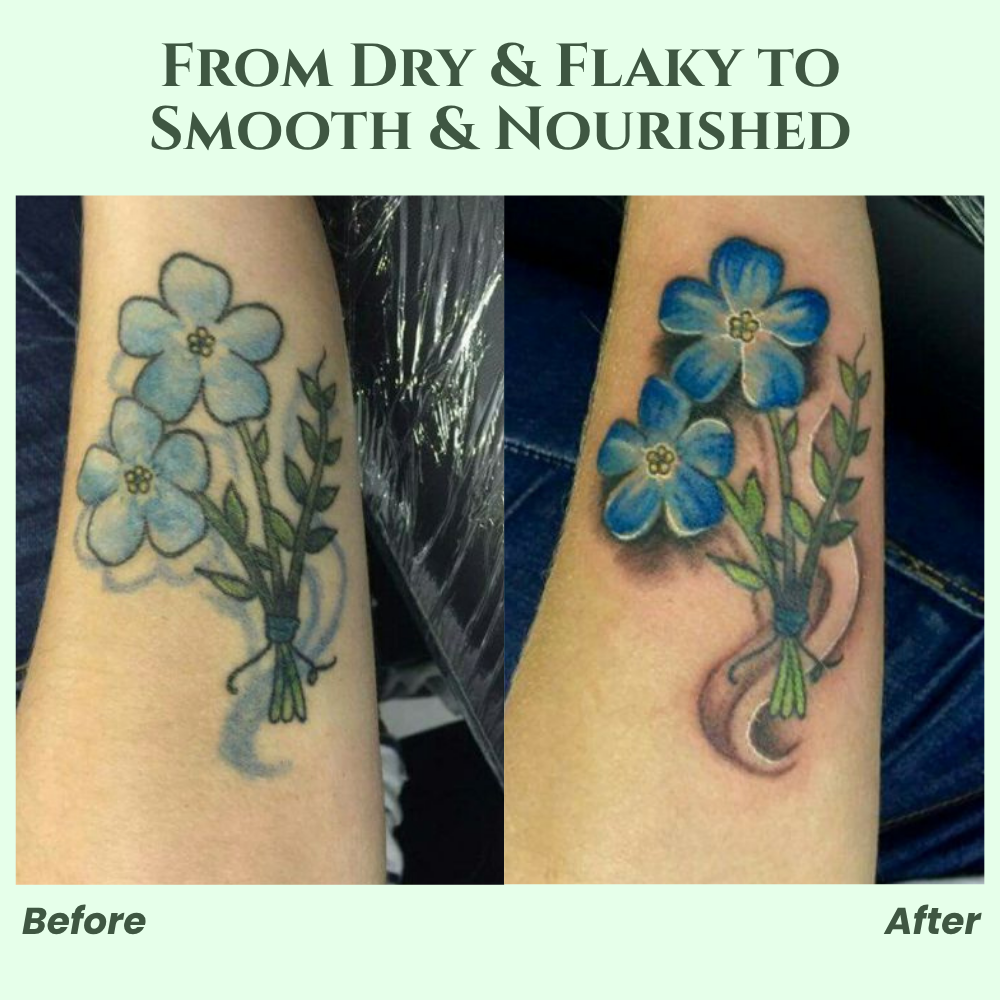 InkGlow™ – Brighten, Heal & Lock In Your Tattoo Color